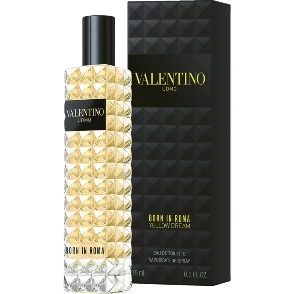 Valentino Uomo Born in Roma Yellow Dream Men edt 15 ml : Amazon.ae